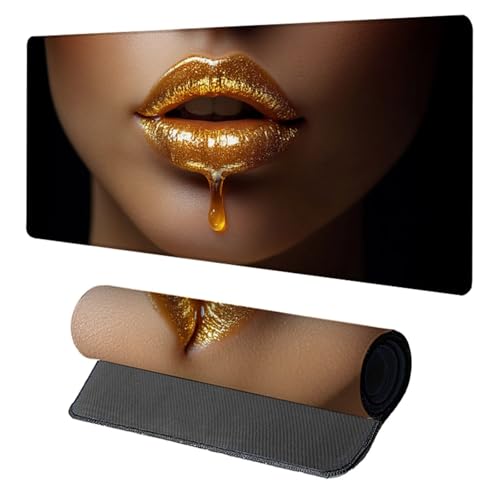 Mund Gaming Mauspad XXL, Schreibtischunterlage 1500x800x3mm, Wasserdicht und Langlebig Mauspad, Verbessert Präzision und Geschwindigkei Desk Mat, Gaming Zubehör, Mousepad für Büro PC, Gelb 8-8721 Mund Gaming Mauspad XXL, Schreibtischunterlage 1500x800x3mm, Wasserdicht und Langlebig Mauspad, Verbessert Präzision und Geschwindigkei Desk Mat, Gaming Zubehör, Mousepad für Büro PC, Gelb 8-8721 von Generic