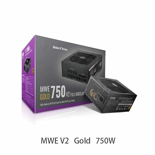 Netzteil für Cooler Master MWE Gold (V2) 750 RTX2080Ti Game Host Netzteil 750W Netzteil MPY/MPE-7501-AFAAG von Generic