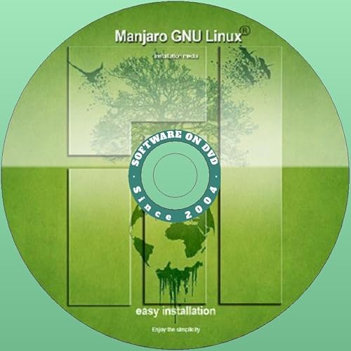 Neueste Neuerscheinung des Manjaro Linux „Cinnamon“-Betriebssystems für PC auf DVD von Generic