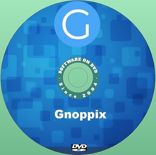 Neueste neue Version des Gnoppix Linux "XFCE"-Betriebssystems auf DVD von Generic