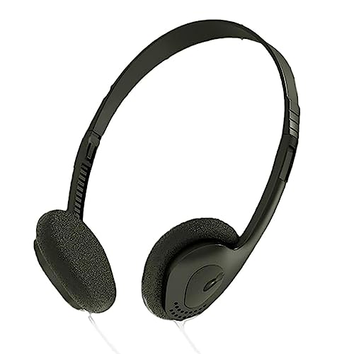 Newwyt Retro-Headset-Kopfhörer Overhead-Ohrhörer HiFi-Sound unterstützt 35 mm AUX 35 leicht und tragbar Persönlichkeit ABS + Metall von Generic