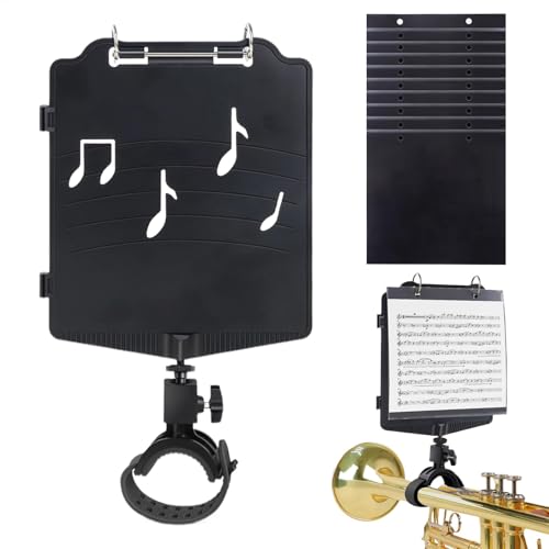 Notenhalter, tragbarer Notenhalter, Notenständer, höhenverstellbares Liederbuchregal, faltbarer Partiturhalter, kompakter Orchesterständer, stabiler Notenständer Notenhalter, tragbarer Notenhalter, Notenständer, höhenverstellbares Liederbuchregal, faltbarer Partiturhalter, kompakter Orchesterständer, stabiler Notenständer von Generic