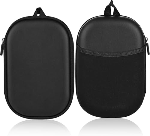 OEM Ersatz-Kopfhörerhülle, kompatibel mit Bose QC45, QC35, QC25, QC15, NC700, kabellose Kopfhörer/Headset, echte Hartschalen-Reisetasche mit Kabelaufbewahrung, Schwarz von Generic