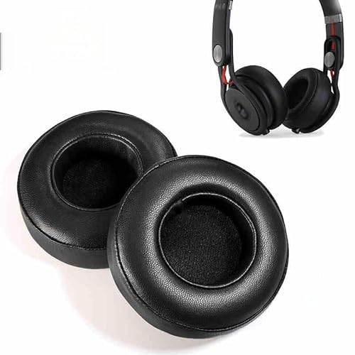 Ohrpolster, kompatibel mit Beats Mixr On-Ear-Kopfhörern, Lammfell-Mixr-Ohrpolster, Ersatz, Schwarz von Generic