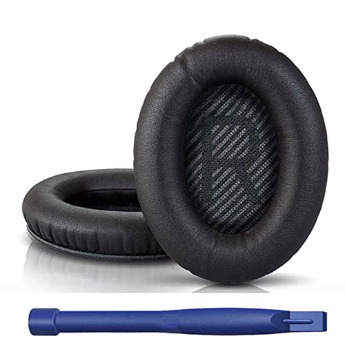 Ohrpolster für Bose QuietComfort 35 ii,kompatibel mit Over-Ear Kopfhörern von QuietComfort 35 (QC35) und Quiet Comfort 35 II (QC35 ii) Headphones | Schwarz von Generic