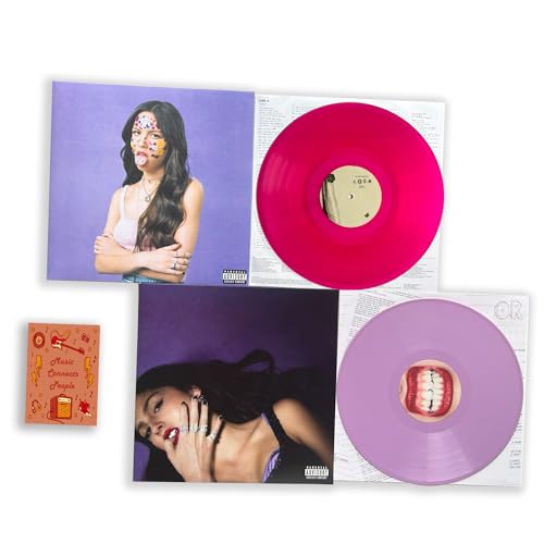 Olivia Rodrigo Exclusive Vinyl Color Collection: Sour (Magenta) / Guts (Purple) / + Including Bonus Art Card von Generic