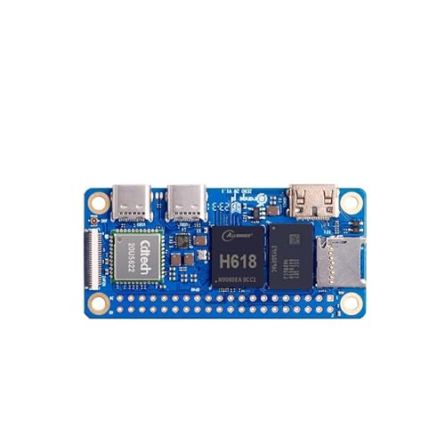 Orange Pi Zero 2 W 2 GB LPDDR4 Allwinner H618 Quad-Core Cortex-A53 Single-Board-Computer mit 16 MB SPI Flash, unterstützt WiFi und BT5.0, Entwicklungsplatine Run Android 12 TV/Debian/Ubuntu (Zero 2 W, von Generic