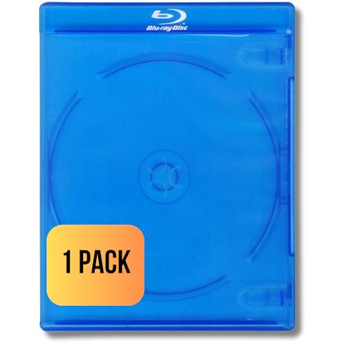 Original einzelne Blu-Ray-Hüllen 1 Packung – Studioqualität Ersatz Blu-ray Boxen | 1 Disc | 12 mm Standardgröße | umweltfreundliche Blu-Ray-Hüllen Original einzelne Blu-Ray-Hüllen 1 Packung – Studioqualität Ersatz Blu-ray Boxen | 1 Disc | 12 mm Standardgröße | umweltfreundliche Blu-Ray-Hüllen von Generic