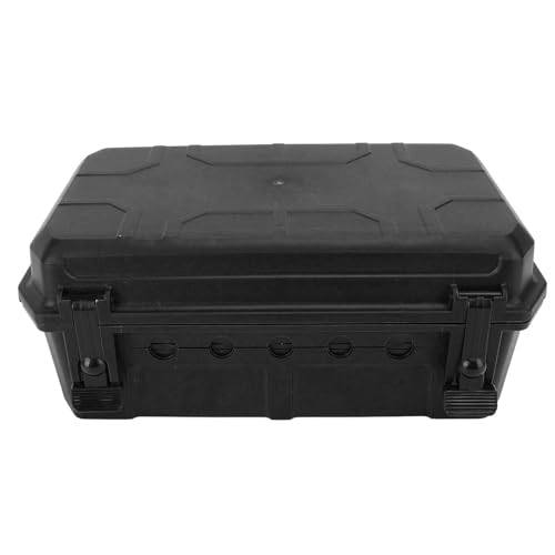 Outdoor -Verlängerungskabelbox, IP54 Wasserfeste Outdoor Electric Box Einfache Installation für die Weihnachtsbeleuchtung (BLACK) von Generic