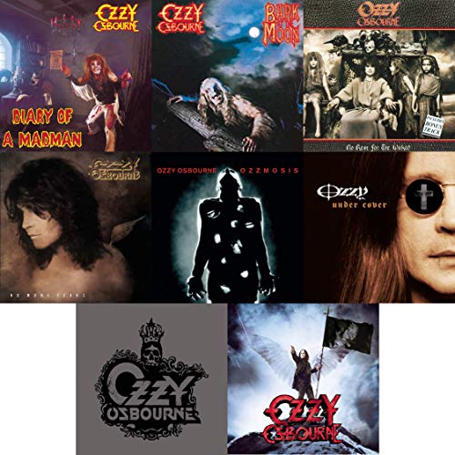 Ozzy Osbourne: Essential 8 Solo Studio Albums CD Collection (Ozzmosis / Under Cover / No More Tears) von Generic
