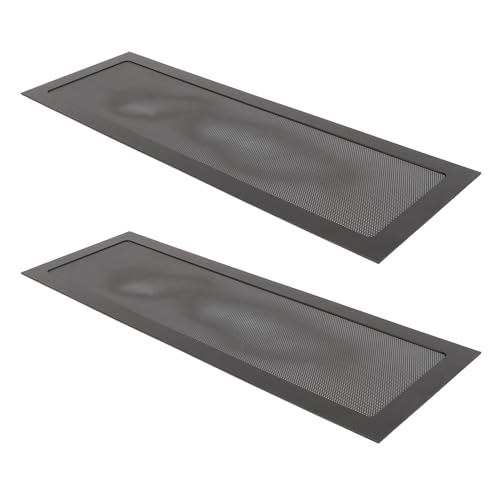 PC-Lüfterstaubfilter, Magnetrahmen, Mehrzweck-Computer-Lüfterfilter-Grilles für die Lüfterlüftung für Computerkühlungslüfter (BLACK) von Generic