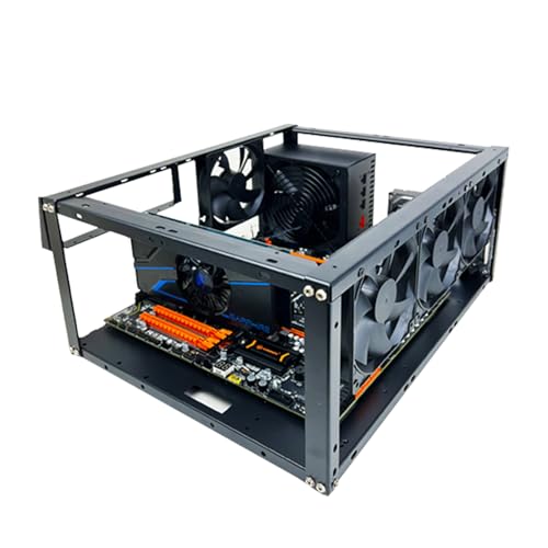 PC-Motherboard-Gehäuse-Rahmen, offenes Chassis Motherboard-Halterung, Lüfter-Halterung aus Aluminium, , Lüfter-Halterung PC-Motherboard-Gehäuse-Rahmen, offenes Chassis Motherboard-Halterung, Lüfter-Halterung aus Aluminium, , Lüfter-Halterung von Generic