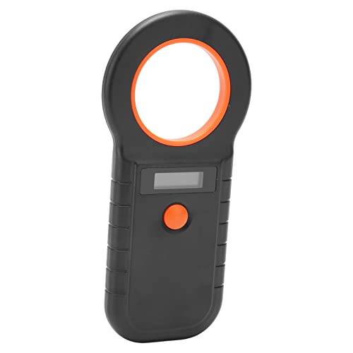 PET Microchip Scanner, 2,4 G 134,2 KHz 125 KHz Emid FDX B Kabeled USB Dog Chip Scanner Handheld Animal Chip Reader (BLACK) von Generic