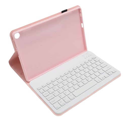 PU-Leder-Tastaturabdeckung, Tablet-Abdeckung, Tragbarer Automatischer Ruhezustand für Tab M10 Gen 3 10,1 Zoll (PINK) von Generic