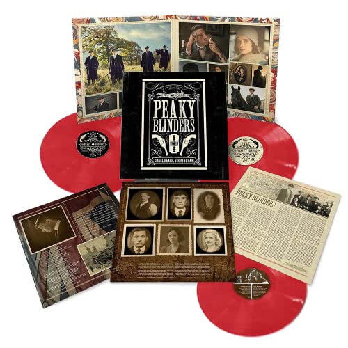 Peaky Blinders - Exclusive Limited Edition Blood Red Colored Vinyl Soundtrack 3LP von Generic