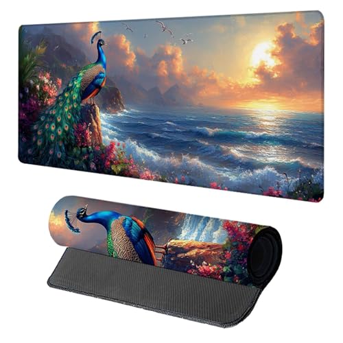 Pfau Gaming Mauspad XXL, Schreibtischunterlage 1600x800x3mm, Wasserdicht und Langlebig Mauspad, Verbessert Präzision und Geschwindigkei Desk Mat, Gaming Zubehör, Mousepad für Büro PC, Blau 5-8520 Pfau Gaming Mauspad XXL, Schreibtischunterlage 1600x800x3mm, Wasserdicht und Langlebig Mauspad, Verbessert Präzision und Geschwindigkei Desk Mat, Gaming Zubehör, Mousepad für Büro PC, Blau 5-8520 von Generic