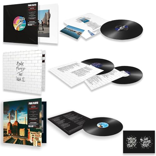 Pink Floyd Vinyl Collection: Wish You Were Here/Animals (2016 Color Cover) / The Wall / + Including Bonus Art Card von Generic