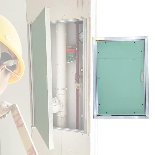 Pladur-Tür für Einbautür, Zugangsklappe aus Gips mit Aluminiumrahmen, versteckte Zugangsplatte für Sanitäranlagen, 30 x 30, 36 x 36, 38 x 40 Zoll (30 x 75 cm) von Generic