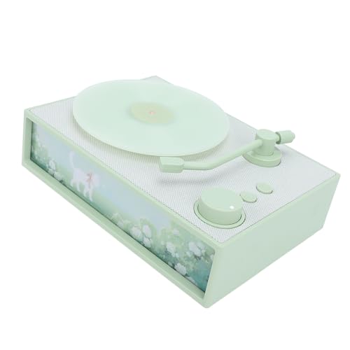Plattenspieler, Vintage Record Player 5.3 für Auto (Matcha-Grün) von Generic