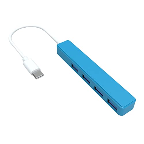 Port Power Type-C Datensplitter 4-Port mit 5V für USB-Hub Micro-Hub USB-Erweiterung VuK594 von Generic