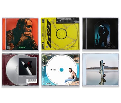 PostMalone Complete Discography 6 CD Collection: Stoney / Beerbongs & Bentleys / Hollywood's Bleeding / Twelve Carat Toothache /Austin / F-1 Trillion PostMalone Complete Discography 6 CD Collection: Stoney / Beerbongs & Bentleys / Hollywood's Bleeding / Twelve Carat Toothache /Austin / F-1 Trillion von Generic