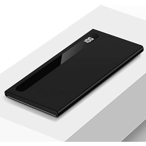 Power Bank 100000Mah Externer Akku USB C Tragbares Ladegerät mit 2 USB-Ausgängen und 2 Eingängen und LED-Anzeige, 2,1A Schnelllade-Powerbank, Schwarz Power Bank 100000Mah Externer Akku USB C Tragbares Ladegerät mit 2 USB-Ausgängen und 2 Eingängen und LED-Anzeige, 2,1A Schnelllade-Powerbank, Schwarz von Generic