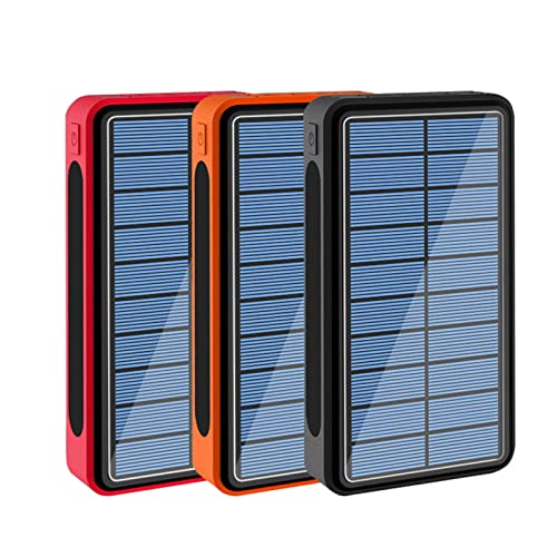 Power Bank Solar Power Bank 100000Mah, kabelloses Solarladegerät mit 5 Ausgängen 4 Eingängen, Outdoor Powerbank Externer Akku mit LED-Taschenlampen Tragbares Ladegerät für Smartphones, Tablets Power Bank Solar Power Bank 100000Mah, kabelloses Solarladegerät mit 5 Ausgängen 4 Eingängen, Outdoor Powerbank Externer Akku mit LED-Taschenlampen Tragbares Ladegerät für Smartphones, Tablets von Generic