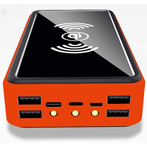 Power Bank Solar Power Bank 100000Mah, kabelloses Solarladegerät mit 5 Ausgängen 4 Eingängen, Outdoor Powerbank Externer Akku mit LED-Taschenlampen Tragbares Ladegerät für Smartphones, Tablets Power Bank Solar Power Bank 100000Mah, kabelloses Solarladegerät mit 5 Ausgängen 4 Eingängen, Outdoor Powerbank Externer Akku mit LED-Taschenlampen Tragbares Ladegerät für Smartphones, Tablets von Generic