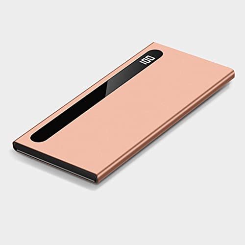 Power Bank USB C Tragbares Ladegerät Power Banks 100000 mAh Power Bankphone Externer Akku Power Bank für 99% der elektronischen Geräte Mobiltelefone, Tablets, Laptops, Gold von Generic