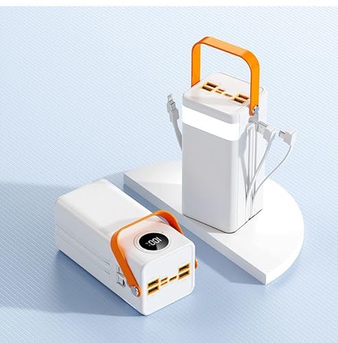 Powerbank 50.000 mAh Große Kapazität 22,5 W-PD20 W (USB C Ausgang und Eingang) Handy Externer Akku mit Schnellladefunktion für Smartphones, Tablets von Generic