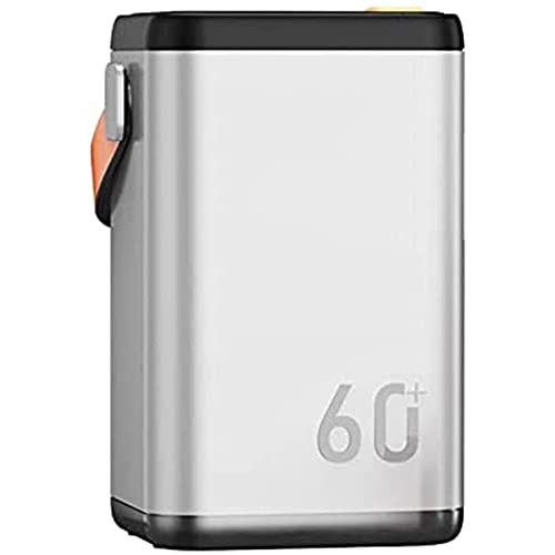Powerbank 60000 mAh, tragbare Schnelllade-Powerbank mit 2 2,4-A-USB-Anschlüssen, 1 Typ-C-Anschluss und Schnelllade-USB-Anschlüssen, 4-in-1-QC-Powerbank, Weiß Powerbank 60000 mAh, tragbare Schnelllade-Powerbank mit 2 2,4-A-USB-Anschlüssen, 1 Typ-C-Anschluss und Schnelllade-USB-Anschlüssen, 4-in-1-QC-Powerbank, Weiß von Generic