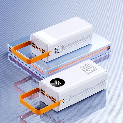 Powerbank Große Kapazität 50000mAh externer Akku LED-Anzeige und Taschenlampe mit 4 Ausgängen und 2 Eingängen Schnellladefunktion Handyakku mit großer Kapazität für Smartphones, Tablets usw. Powerbank Große Kapazität 50000mAh externer Akku LED-Anzeige und Taschenlampe mit 4 Ausgängen und 2 Eingängen Schnellladefunktion Handyakku mit großer Kapazität für Smartphones, Tablets usw. von Generic