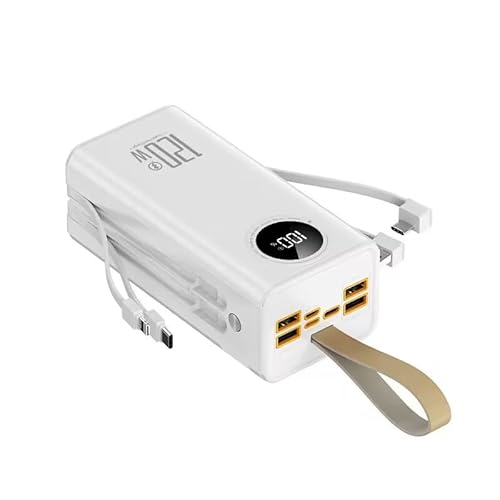Powerbank Große Kapazität 50000mAh externer Akku LED-Anzeige und Taschenlampe mit 4 Ausgängen und 2 Eingängen Schnellladefunktion Handyakku mit großer Kapazität für Smartphones, Tablets usw. Powerbank Große Kapazität 50000mAh externer Akku LED-Anzeige und Taschenlampe mit 4 Ausgängen und 2 Eingängen Schnellladefunktion Handyakku mit großer Kapazität für Smartphones, Tablets usw. von Generic