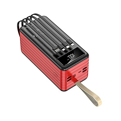 Powerbank Mobile Handy Tragbare Powerbank 80000Mah Powerbank Ladegerät Telefonakku Powerbank Hohe Kapazität Powerbank Tragbares USB-Ladegerät Powerbanks/USB-C Powerbank,Rot Powerbank Mobile Handy Tragbare Powerbank 80000Mah Powerbank Ladegerät Telefonakku Powerbank Hohe Kapazität Powerbank Tragbares USB-Ladegerät Powerbanks/USB-C Powerbank,Rot von Generic