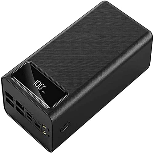 Powerbank Schnellladung, 50000 Mah Hochleistungspaket Typ-C Fast 4 USB mit LED-Taschenlampe und LCD-PowerbankKompatibel mit USB Powerbank Schnellladung, 50000 Mah Hochleistungspaket Typ-C Fast 4 USB mit LED-Taschenlampe und LCD-PowerbankKompatibel mit USB von Generic