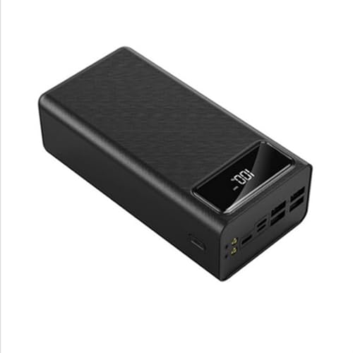 Powerbank Schnellladung, 50000mAh Power Bank Fast Pack mit LED-Taschenlampe, Schwarz Powerbank Schnellladung, 50000mAh Power Bank Fast Pack mit LED-Taschenlampe, Schwarz von Generic