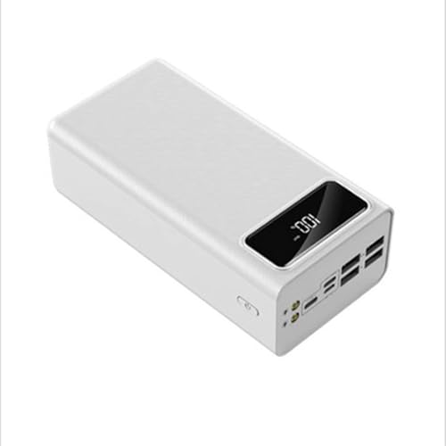Powerbank Schnellladung, 50000mAh Power Bank Fast Pack mit LED-Taschenlampe, Weiß Powerbank Schnellladung, 50000mAh Power Bank Fast Pack mit LED-Taschenlampe, Weiß von Generic