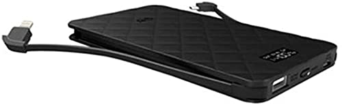 Powerbank Schnellladung, Kompatible Ultra Slim Quick Power Bank Eingebaute Kabel, 10000Mah Pack mit LCD, 99% der USB-Geräte, Ladegeräte, Schwarz Powerbank Schnellladung, Kompatible Ultra Slim Quick Power Bank Eingebaute Kabel, 10000Mah Pack mit LCD, 99% der USB-Geräte, Ladegeräte, Schwarz von Generic