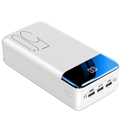 Powerbank Schnellladung, Power Bank 50000Mah Power Bank mit hoher Kapazität Fast Pack mit 3 Ausgängen und 3 Eingängen & LCD & LED-Taschenlampe, Powerbank Powerbank Schnellladung, Power Bank 50000Mah Power Bank mit hoher Kapazität Fast Pack mit 3 Ausgängen und 3 Eingängen & LCD & LED-Taschenlampe, Powerbank von Generic