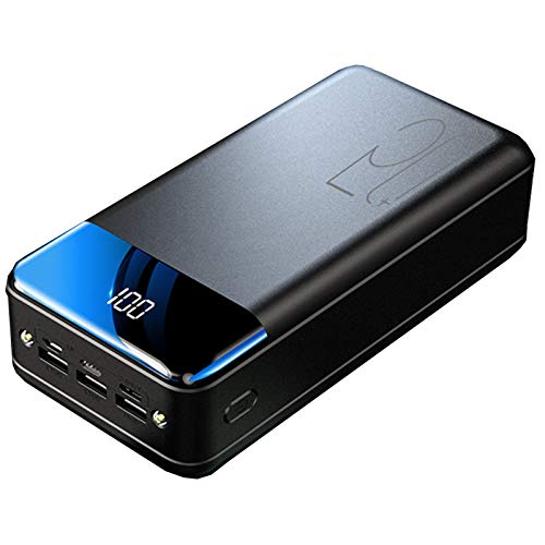 Powerbank-Schnellladung, Powerbank-Ladegerät, USB C 50000Mah Powerbank, Pack mit 3 Ausgängen und 3 Eingängen und LCD- und LED-Taschenlampe Powerbank-Schnellladung, Powerbank-Ladegerät, USB C 50000Mah Powerbank, Pack mit 3 Ausgängen und 3 Eingängen und LCD- und LED-Taschenlampe von Generic