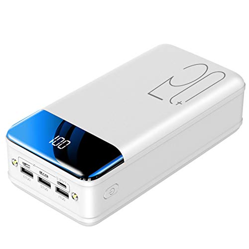 Powerbank-Schnellladung, Powerbank-Ladegerät, USB C 50000Mah Powerbank, Pack mit 3 Ausgängen und 3 Eingängen und LCD- und LED-Taschenlampe Powerbank-Schnellladung, Powerbank-Ladegerät, USB C 50000Mah Powerbank, Pack mit 3 Ausgängen und 3 Eingängen und LCD- und LED-Taschenlampe von Generic