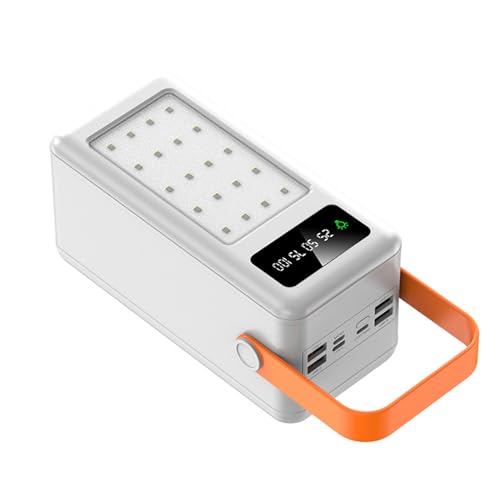 Powerbank Schnellladung, ultraschnelle Powerbank mit Einer großen Kapazität von 120000mAh Milliampere, Netzteil, Weiß-80000mAh Powerbank Schnellladung, ultraschnelle Powerbank mit Einer großen Kapazität von 120000mAh Milliampere, Netzteil, Weiß-80000mAh von Generic