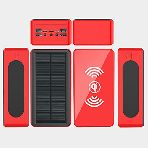 Powerbank mit Schnellladung, Powerbank/Wiederaufladbare Powerbank/Mobile Powerbanks/USB-C-Powerbank/Kabellose Powerbank, Rot, 50000 mAh Powerbank mit Schnellladung, Powerbank/Wiederaufladbare Powerbank/Mobile Powerbanks/USB-C-Powerbank/Kabellose Powerbank, Rot, 50000 mAh von Generic