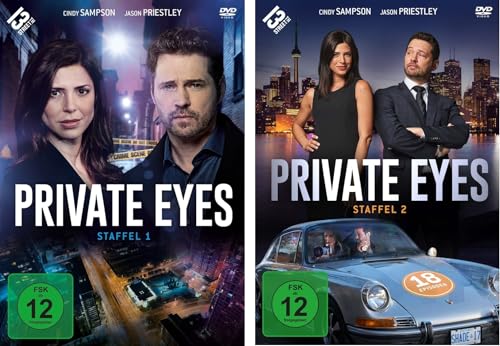 Private Eyes Staffel 1+2 im Set - Deutsche Originalware [8 DVDs] von Generic