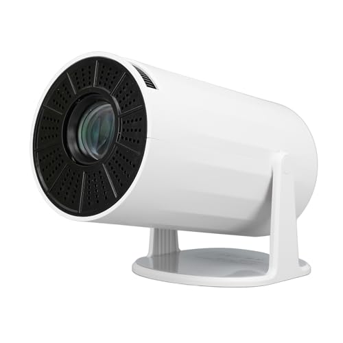 Projektor, 5.0, Tragbarer Projektor mit Automatischer Korrektur für Zuhause (EU-Stecker 110-240 V) von Generic