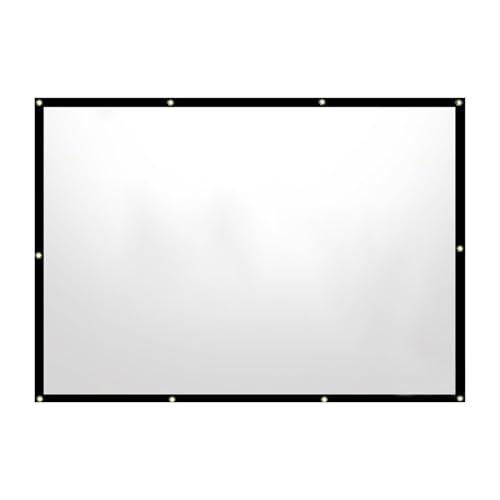 Projektor-Leinwand für den Außenbereich, tragbar, Projektion, faltbar, aus Polyester, tragbar, Konfiguration des Reisevideobildschirms, V-Ausrüstung von Generic