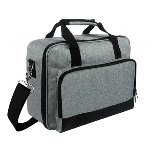 Projektorgehäuse - Tragbarer Reisetasche, Leichter Schutzorganisator | Compact Protective Organizer mit Zubehörtaschen für die Reiseanwendung, Home Setup Daily Projector Transportbedarf von Generic