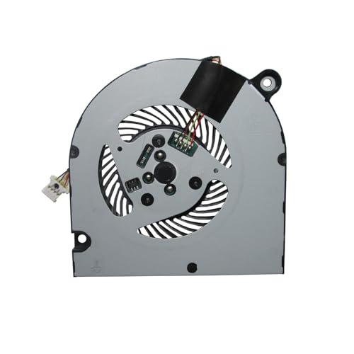 Generic Lüfter, Prozessor-Lüfter, Elektronik-Bauteil für ACER Nitro 5 AN515, AN515-51, AN515-52, AN515-41 g3-571, N17C1, N17C7 Laptop Serie, 4-polig, 5V, 0.5A, 2.5W, Luftkühlung von Guoml