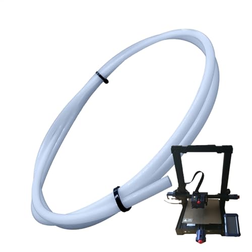 Ptfe Rohr für Drucker | Drucker-Anschlussrohr, nicht brennbares Druckerzubehör für elektrische Isolierung, industrielle Produktion und andere Indus von Generic
