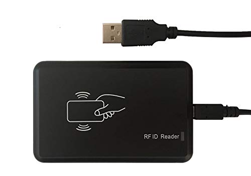 RFID-Lesegerät, 13,56 MHz, Mifare, USB-RFID-Lesegerät als Tastatur-Eingang für Raspberry Pi Linux Android Win Mac iOS + 3 Karten von Generic